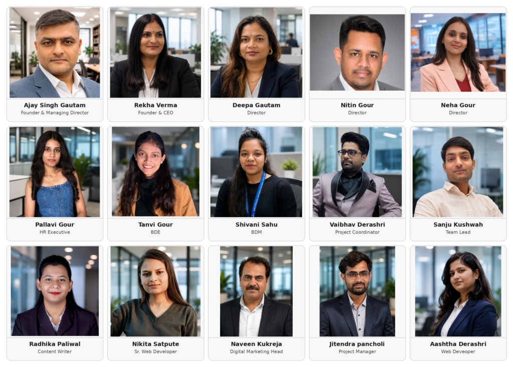 Leadership Team at InfoCentroid Software Solutions Pvt. Ltd.